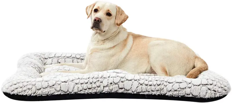 ANWA - Cama de perro para perros grandes, almohada para perros medianos, cojín para cama de jaula de perro