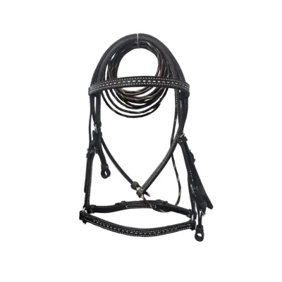 Apero Cabeza Faraón en Cuero para Caballo