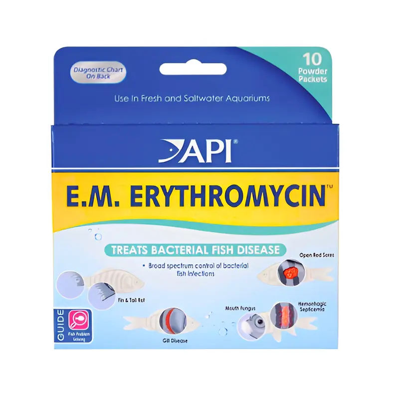 Api Eritromicina para Peces de Agua Dulce