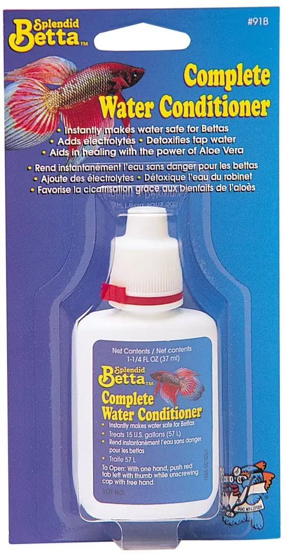API Splendid Betta Acondicionador de agua completo