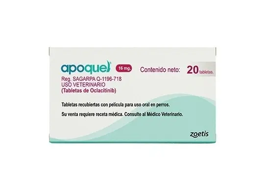Apoquel 16 mg 20 tabletas ( Oclacitinib )