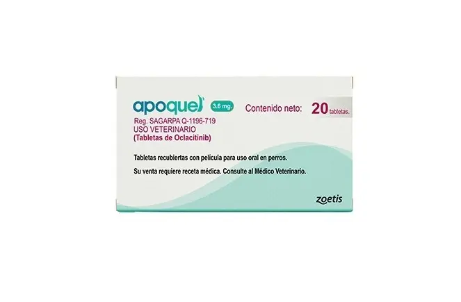 Apoquel 3.6 mg 20 tabletas ( Oclacitinib )