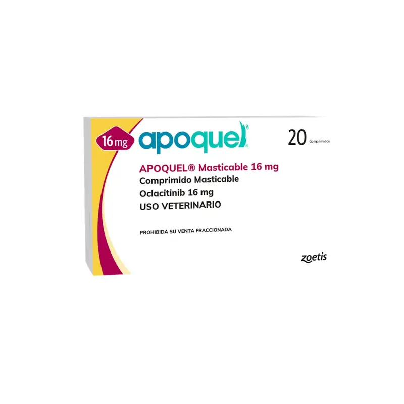 Apoquel Masticable 16 mg x 20 Comprimidos
