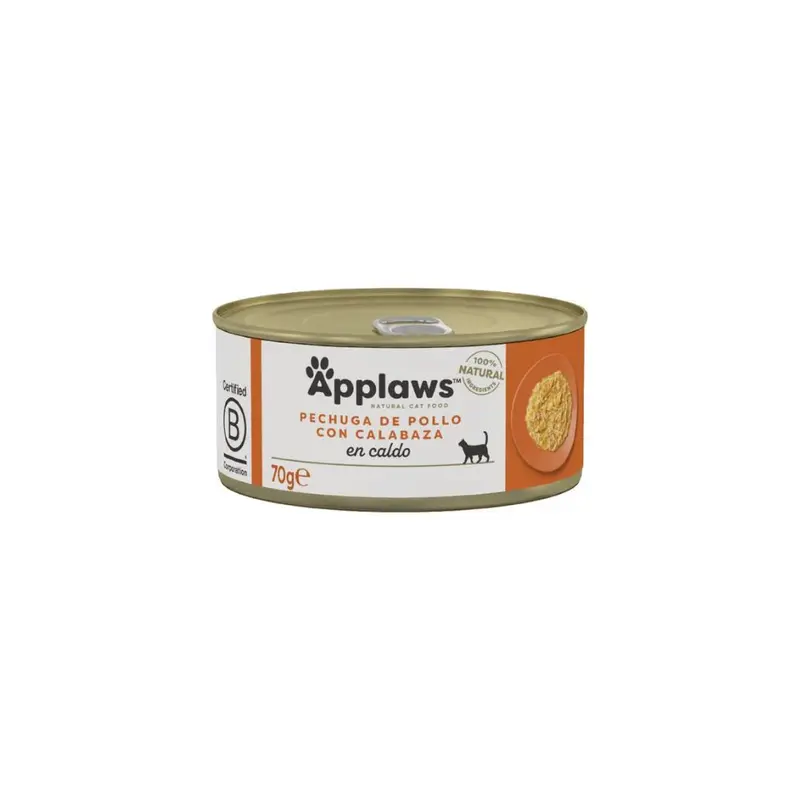Applaws Cat 24 latas de Pollo con Calabaza Gama Alta