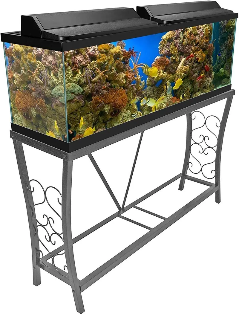 Aquatic Fundamentals - Soporte de acuario de metal