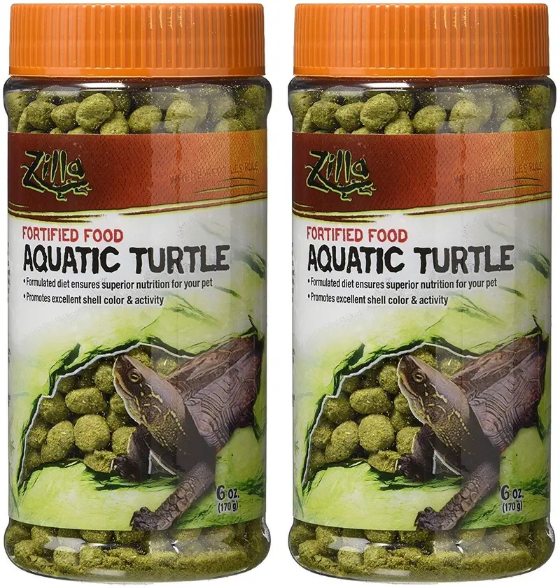 Aquatic tortuga Alimentos
