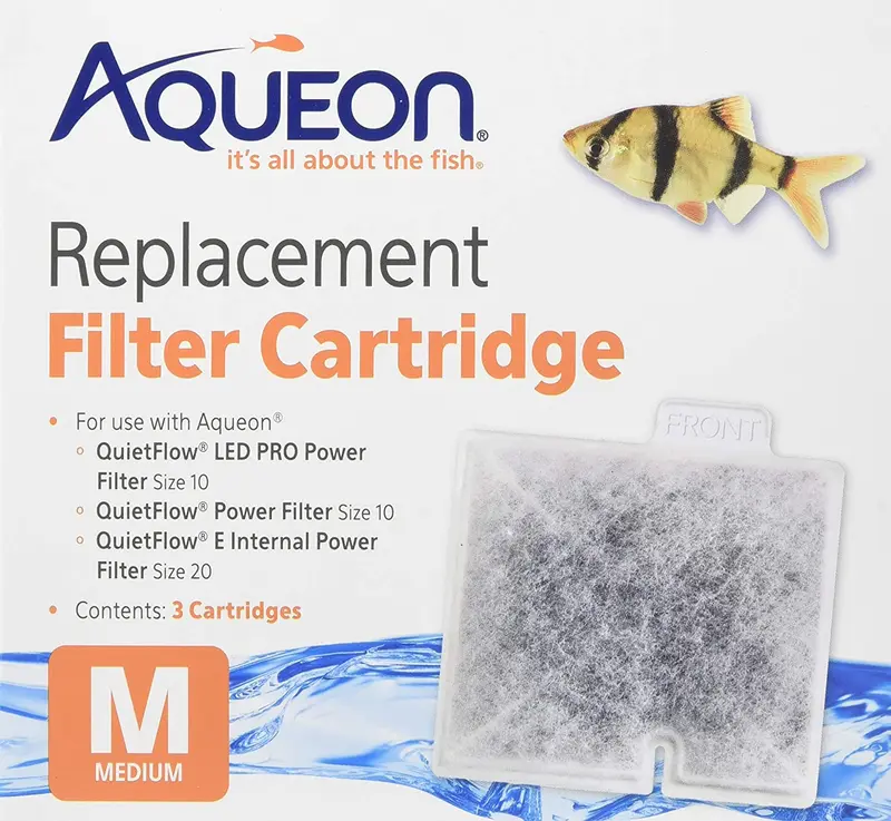 Aqueon 06084 - Cartuchos de filtro (2 cajas, tamaño mediano, 3 unidades cada uno)