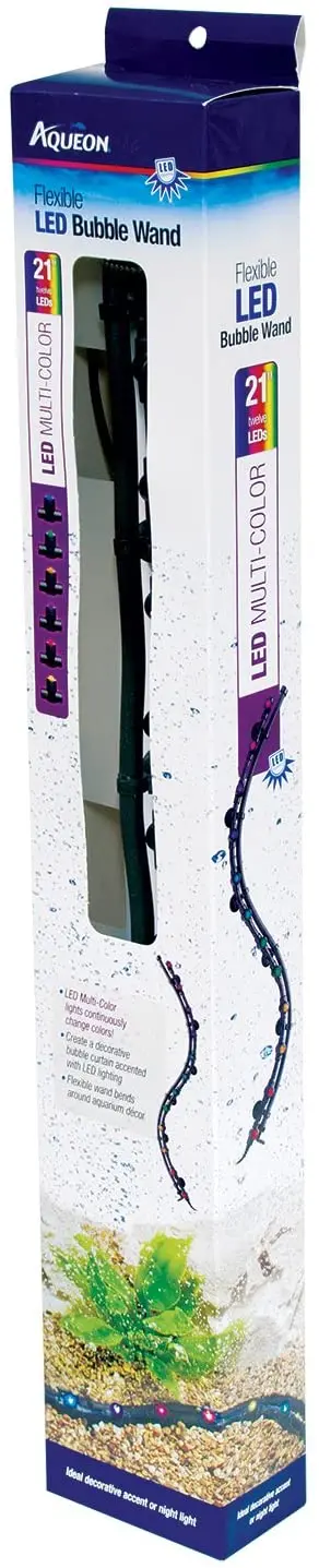 Aqueon - Luz LED flexible para acuario, multicolor