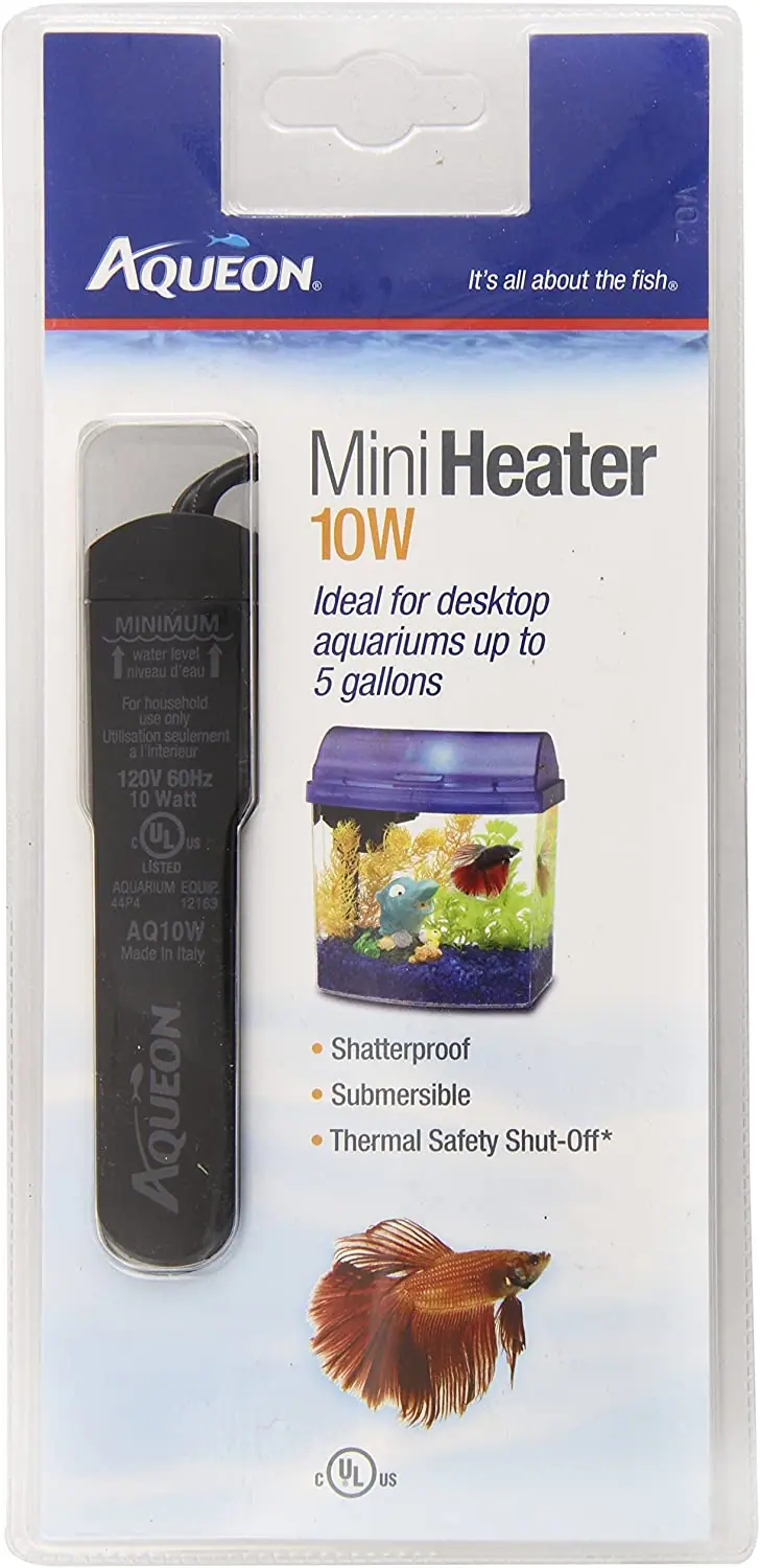 Aqueon - Mini calentador (10 W)