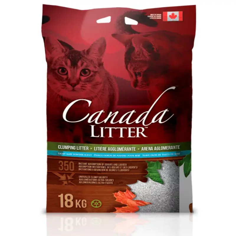 Arena Canada Litter Talco Bebe 18 Kg