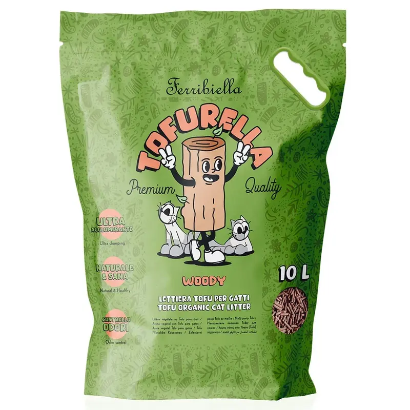 Arena Ecológica de Tofu Tofurella 10L | Ferribiella