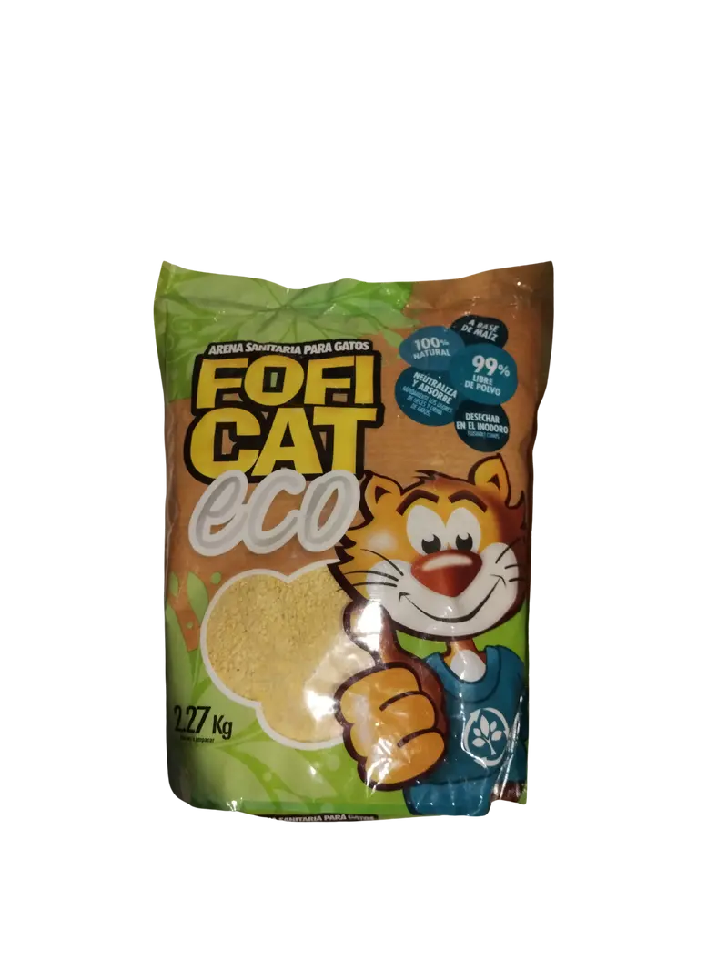 ARENA FOFI CAT ECO MAIZ