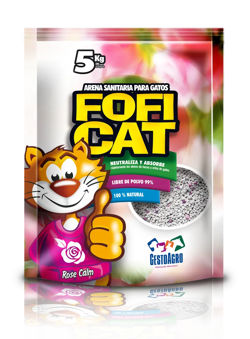 Arena Fofi Cat Rose 5Kg