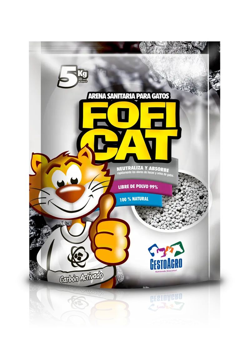 Arena Foficat Carbón Activado 5 Kg