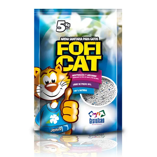 Arena Foficat Jazmín 5 Kg