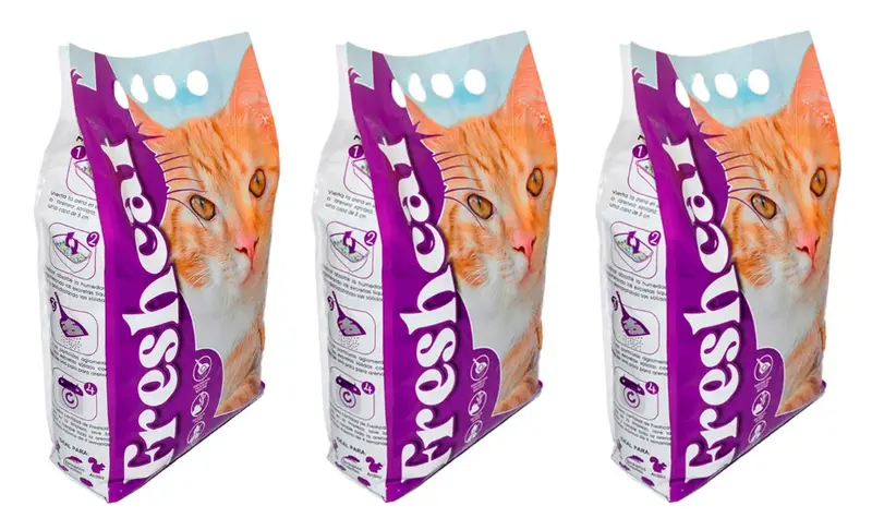 Arena Freshcat 4.5 Kg - Amarre X 3 Und