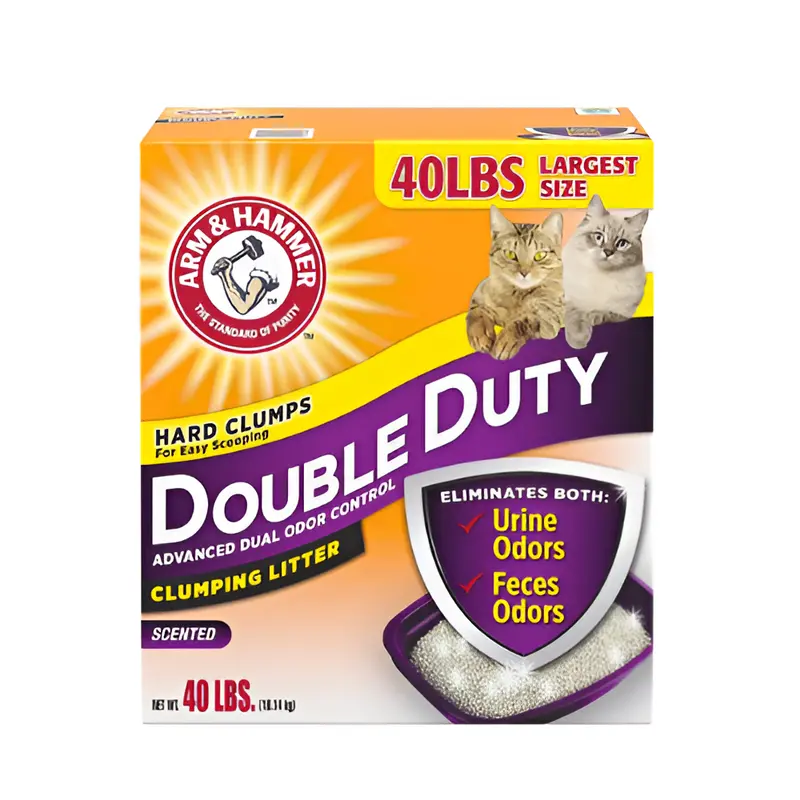 Arena para Gato Arm & Hammer Double Duty 40 Lb