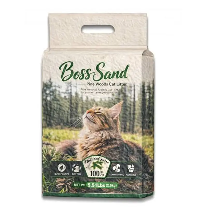 Arena para Gato Boss Sand Pine Woods 2.5 kg