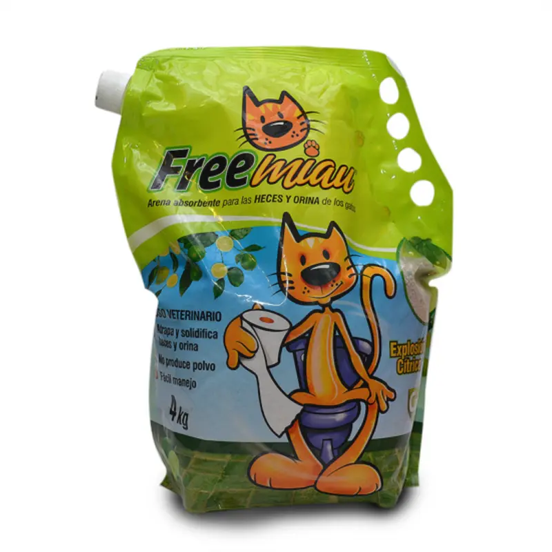 Arena Para Gato Limón Freemiau 4Kg