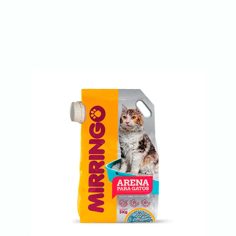 Arena Para Gato Mirringo 5 kg