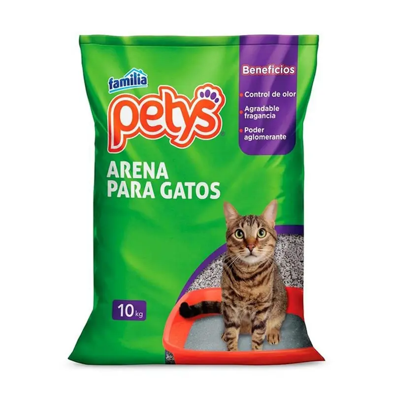 Arena Para Gato Petys 10Kg