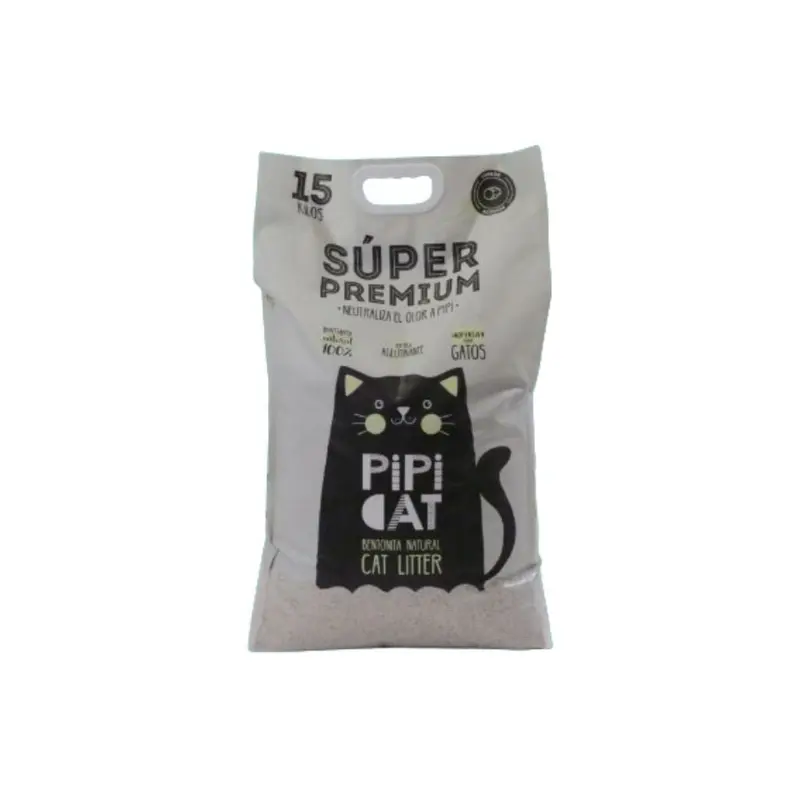 Arena Pipicat (MauCat) Super Premium Carbón Activado 15 kg