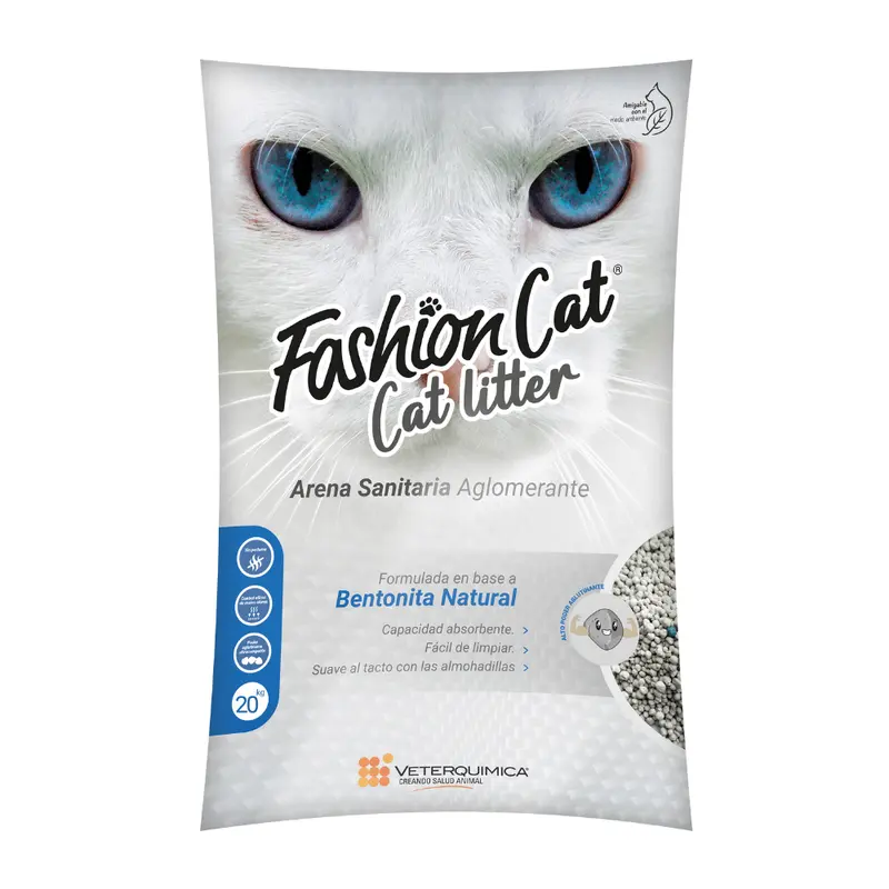 Arena Sanitaria Fashion Cat Bentonita 20 kg