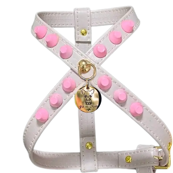 Arnés "FiercePup" Baby Pink