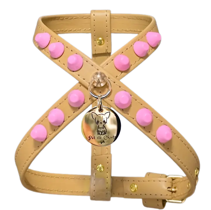 Arnés "FiercePup" Cammel / Pink