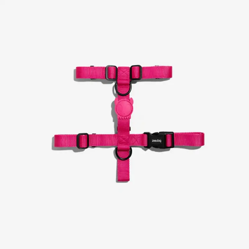 Arnes Para Perro en H Zeedog Pink Led S