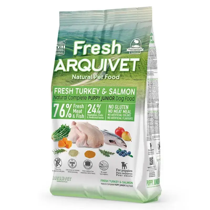 Arquivet Fresh Puppy Junior Turkey & Salmon - Pavo y Salmón