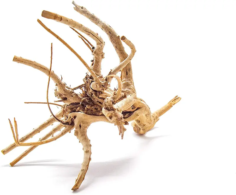 Artes Acuático 1 pieza pequeña de madera Aka Azalea Acuario Natural Driftwood de araña, 6 – 9"