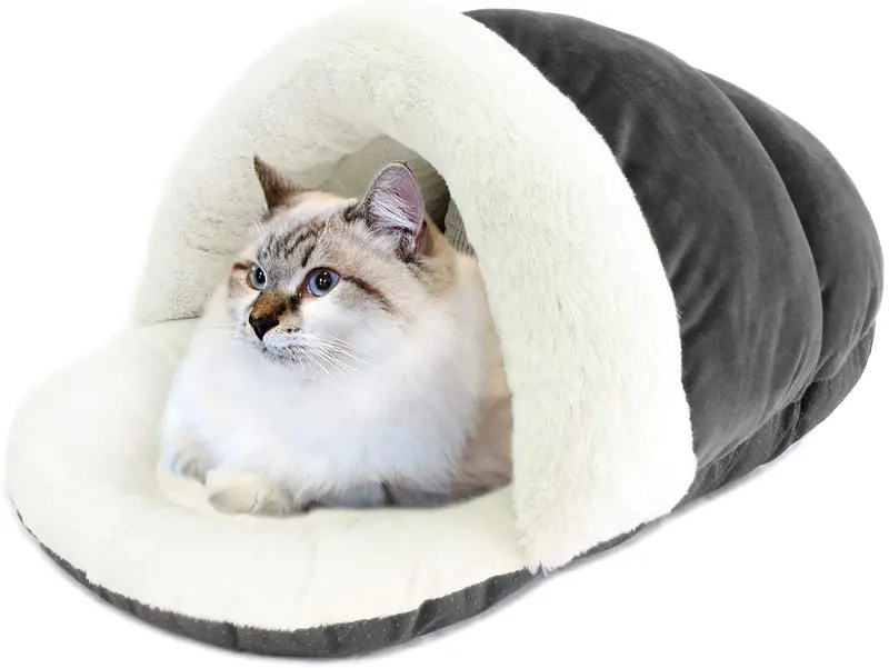 ASPCA Cozy Slipper Cave Cama para mascotas