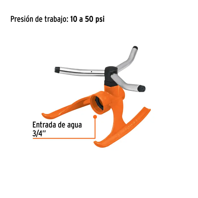 ASPERSOR BASE METALICA 10303