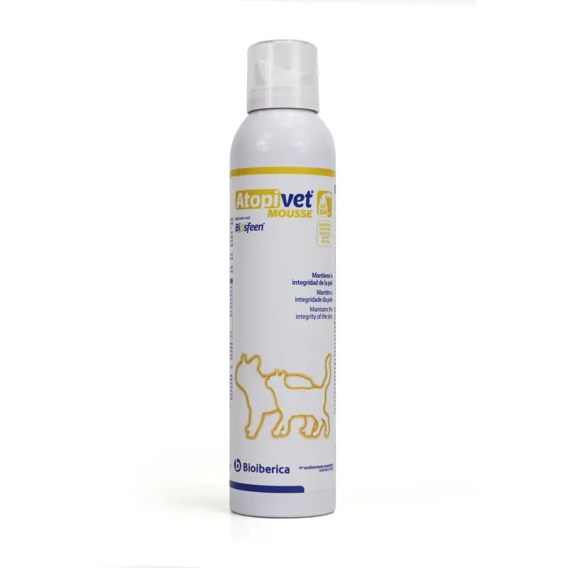 Atopivet Mousse 250 ml – Hidratación y Cuidado de la Piel Atópica