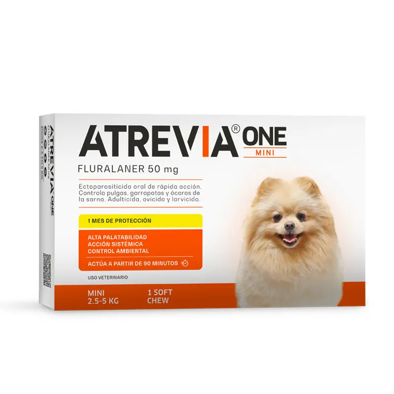 Atrevia One Antipulgas y Antigarrapatas para Perros x 1 Tableta