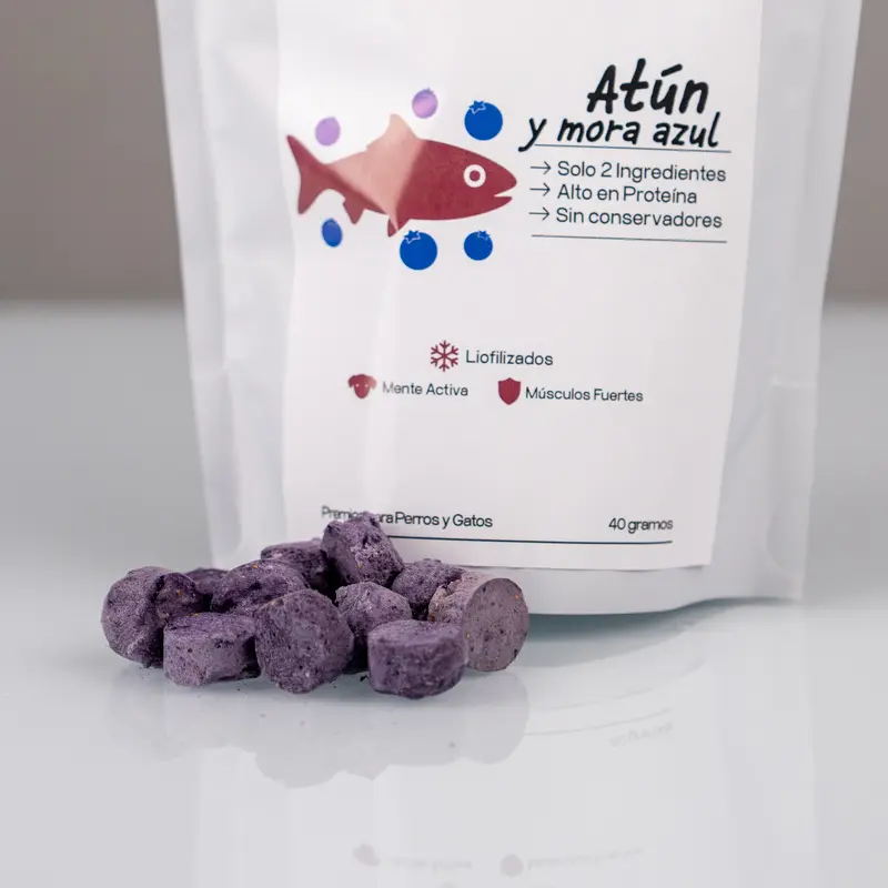 Atún + Mora Azul Liofilizados — Mente Activa y Músculo Fuerte | Método Nardos