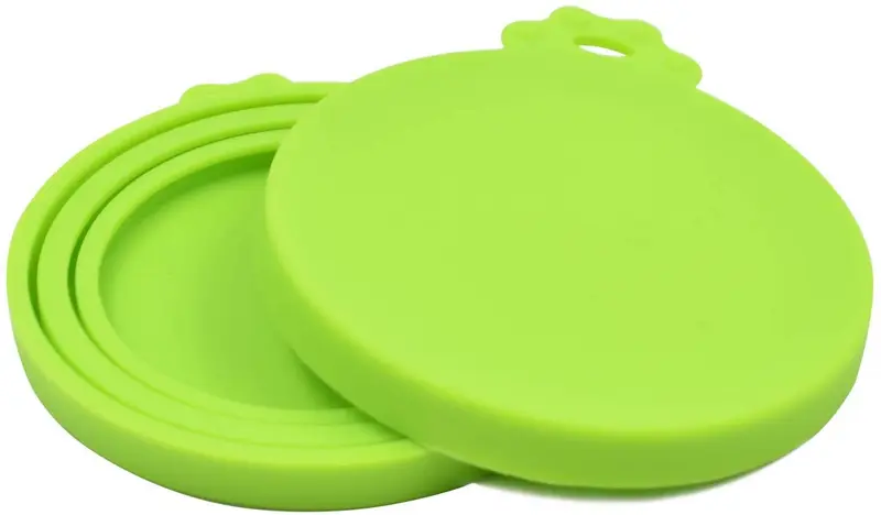 AUDWUD-Tapa para alimentos de mascotas, se ajusta a tres latas universales de silicona de tamaño estándar para alimentos de mascotas, seguras y sin BPA., Multiple), AW-TOP-2purple