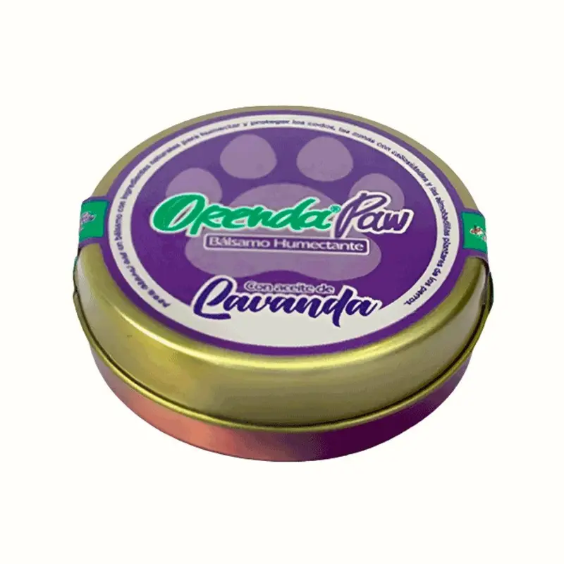 Bálsamo Humectante Orenda Paw Lavanda 35-60 g para Perros y Gatos