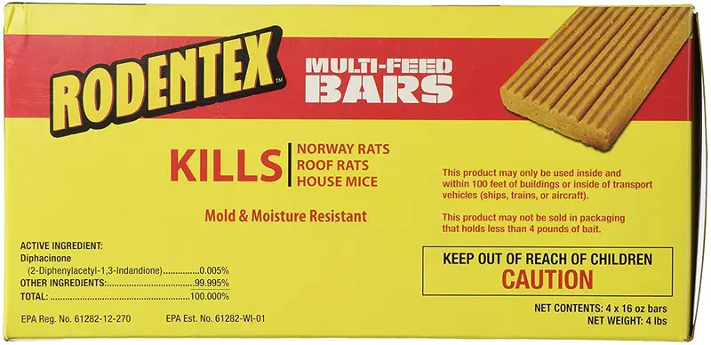 Barras multialimentación Farnam Rodentex, 4 libras (4, 16 onzas)