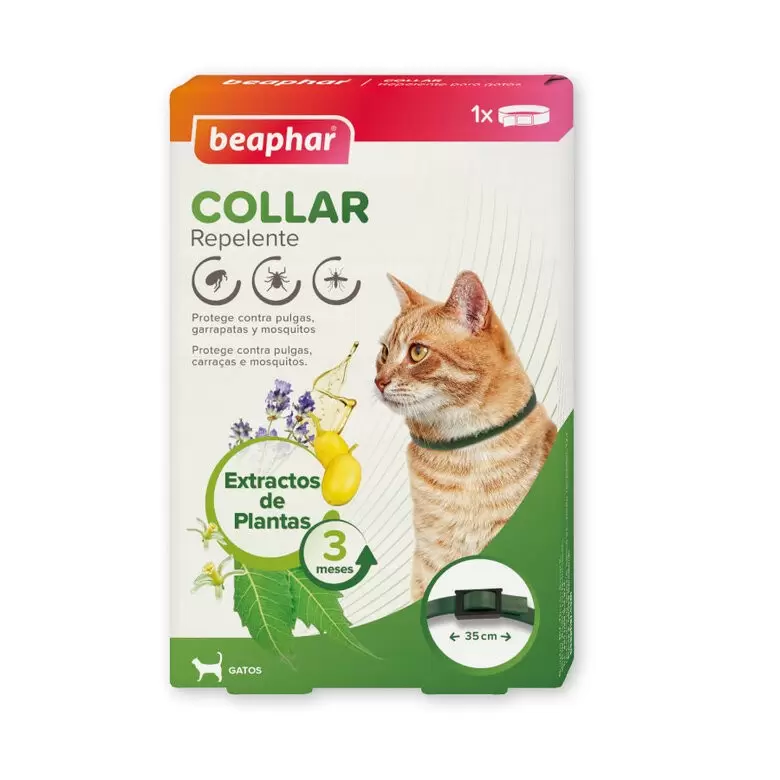 Beaphar Collar Bio Band Repelente Natural para Gatos 35 cm