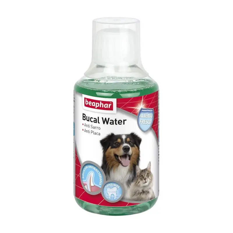 Beaphar Enjuague Dental Anti-Placa para perro y gato 250 ml