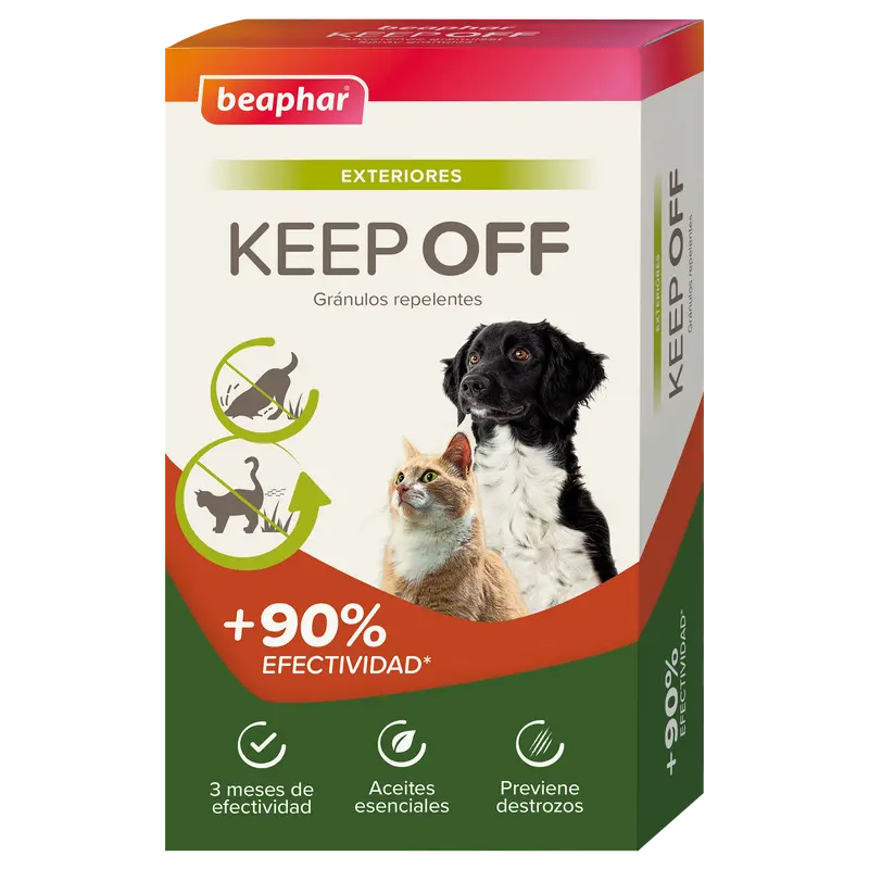 Beaphar Perro y gato Keep Off Gránulos Exterior 2x200gr