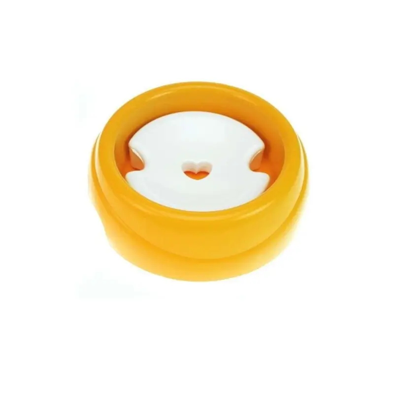 Bebedero Plast Perro Pelo Largo 1000ML Amarillo