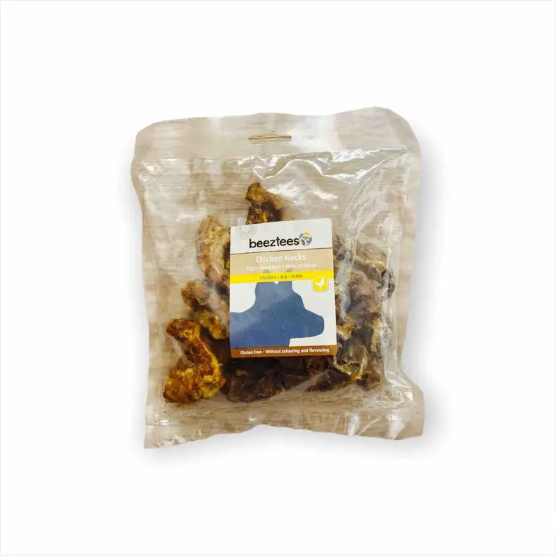 BEEZTEES Cuellos de Pollo 200 g para perros