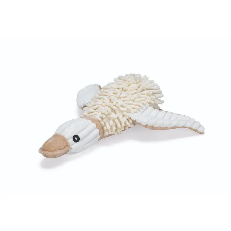 BEEZTEES Pato Jago Peluche Ecológico para perros