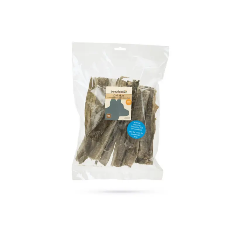 BEEZTEES Piel de Bacalao XL 150 g para perros