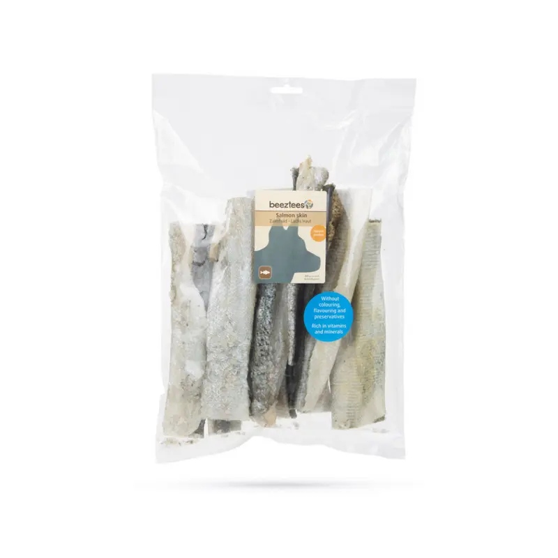 BEEZTEES Piel de Salmón XL 150 g para perros