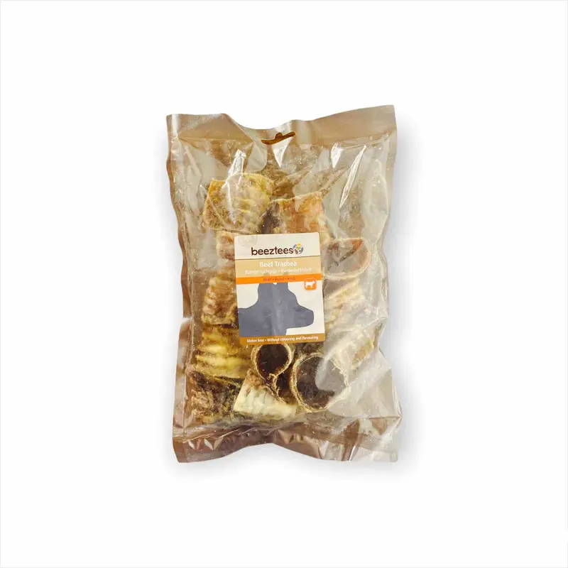BEEZTEES Tráqueas de Ternera 200 g para perros
