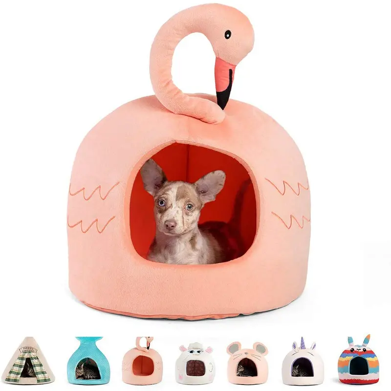Best Friends by Sheri Novetly Pet Huts, cobertura de seguridad de 360 grados, lavable a máquina, para mascotas de hasta 15 libras